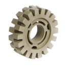 Rubber eraser disc grey-1