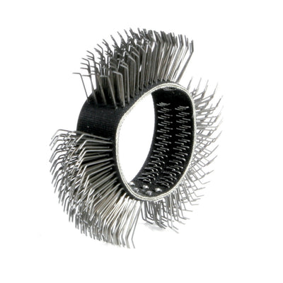 Wire brush belt roughly 23 mm