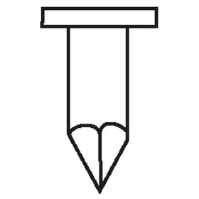 Wire nails wired 3.05 x 22 mm