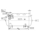 Compressed air tank ACDB 75/13 H MK with console-4