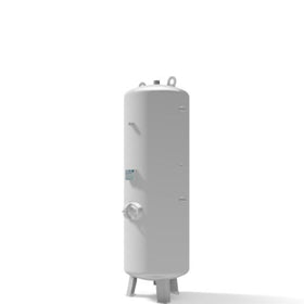 Compressed air tank AC DB 270/10 V galvanized