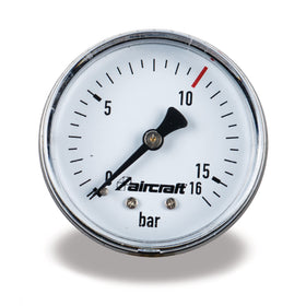 Pressure gauge Ø 63mm, G1/4" rear, 15 bar