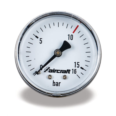 Pressure gauge Ø 50mm, G1/8" lateral, 10 bar