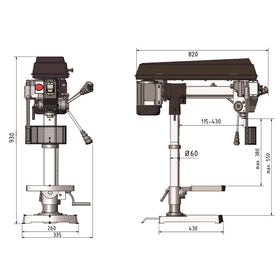 Optimum OPTIdrill RB 6T radial drill - 0