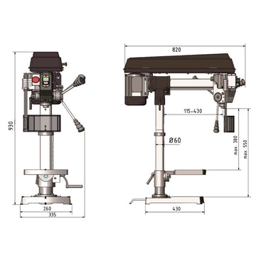 Optimum OPTIdrill RB 6T radial drill - 0