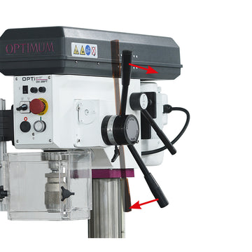 Upright drill OPTIdrill DH 28FS Special offer set incl. vice - 0