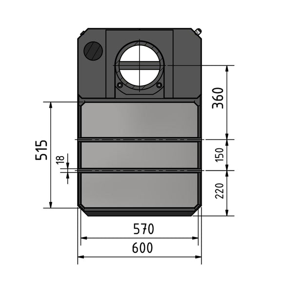 Gear drilling machine OPTIdrill DH 55V