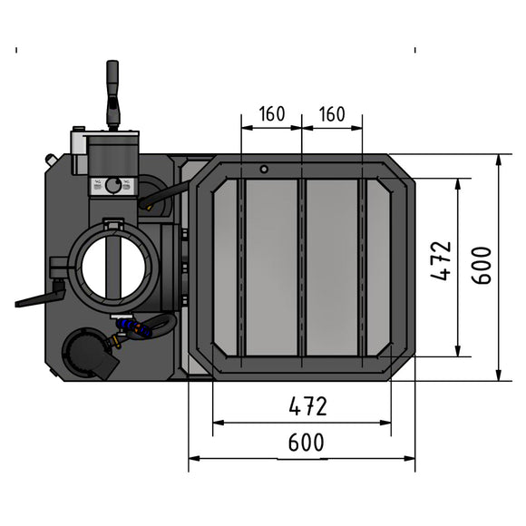 Gear drilling machine OPTIdrill DH 55G