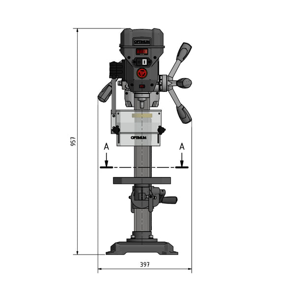 Bench drill OPTIdrill DQ 20V