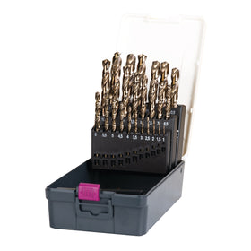 Twist Drill Set 25 pieces, 1 - 13 mm