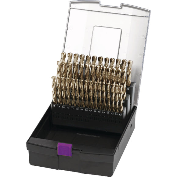 Twist Drill Set 41-piece, 6 - 10 mm (0.1 mm rising)