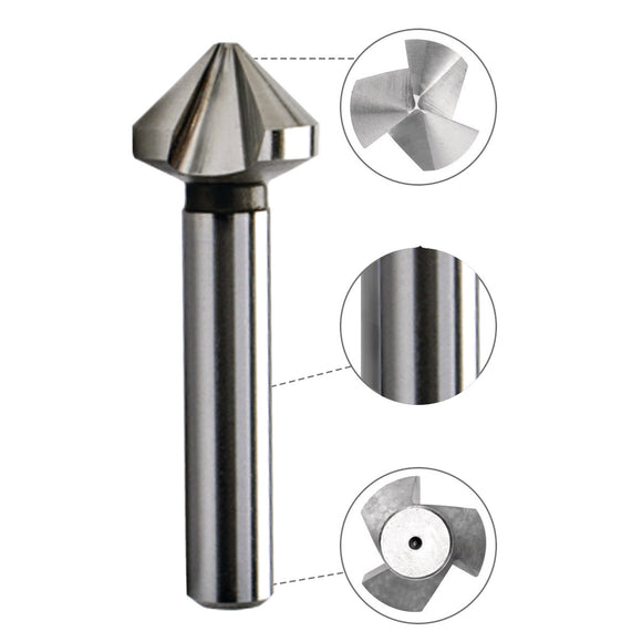 Countersink set 6 pieces: 6/8/10 / 11.5 / 15/19 mm