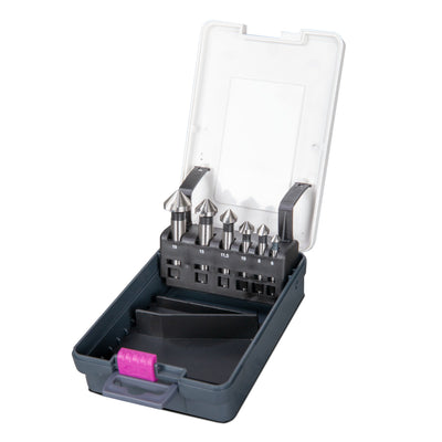 Countersink set 6 pieces: 6/8/10 / 11.5 / 15/19 mm