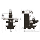 Universal milling machine OPTImill MT 130S-5