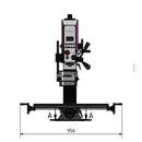 Drilling-milling machine OPTImill MH 2DV-4