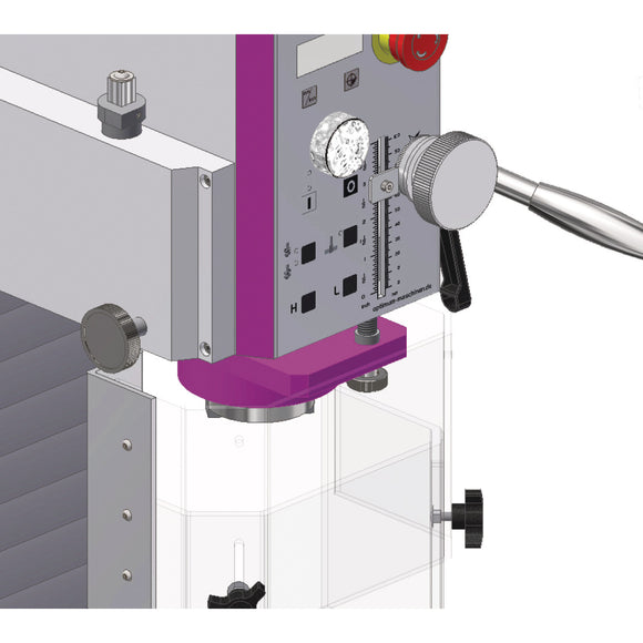 Drilling-milling machine OPTImill Modified column and base plate