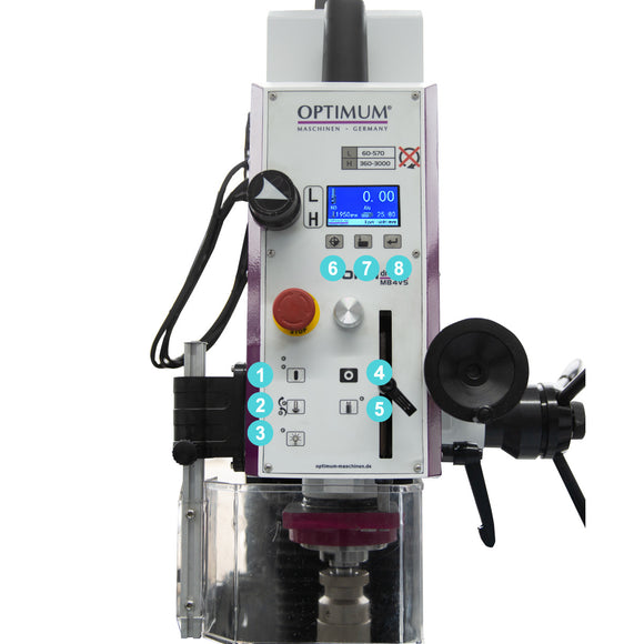 Drilling-milling machine OPTImill MB 4SV