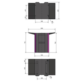 Substructure MSM 3 - 0
