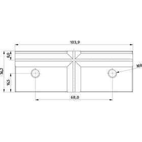Prism jaw for FMS 100 - 0