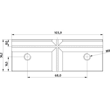Prism jaw for FMS 100 - 0