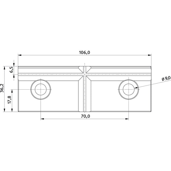 Prism jaw for FMSN 100