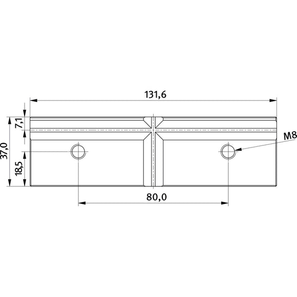 Prism jaw for FMS 125