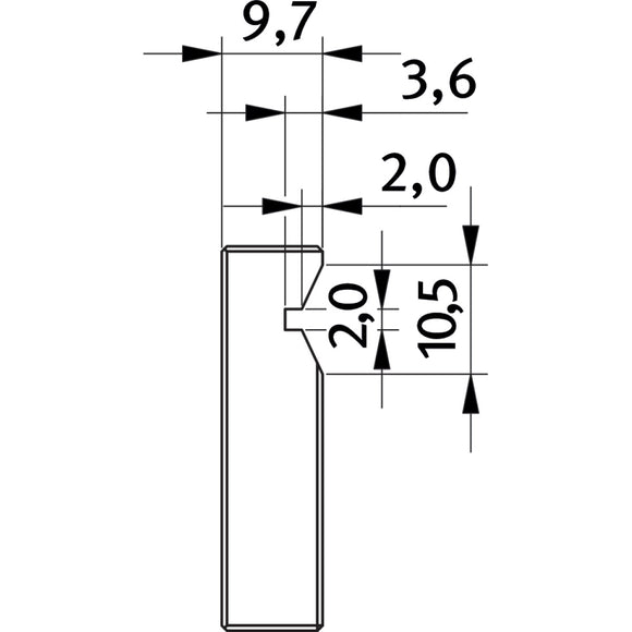 Prism jaw for FMS 125