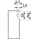 Prism jaw for FMSN 150-3