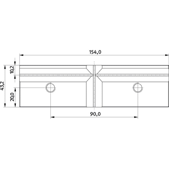 Prism jaw for FMS 150