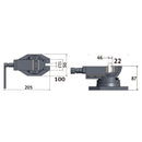 Two axis vise ZAS 50-2