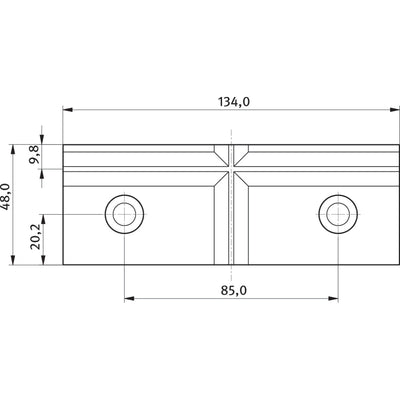 Prism jaw for HMS 125 - 0