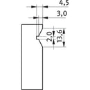 Prism jaw for HMS 125-3