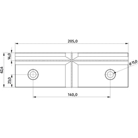 Prism jaw for HMS 200 - 0
