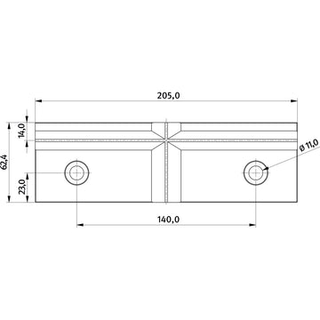 Prism jaw for HMS 200 - 0