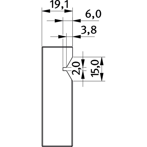 Prism jaw for HMS 200