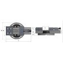 Pull-down vise PNM 100-2