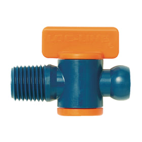 Stopcock for flexible hose RP 1/4"