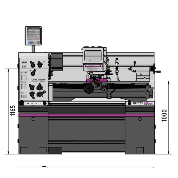 lathe OPTIturn TM 3610D