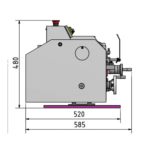 Lathe OPTIturn TU 2304