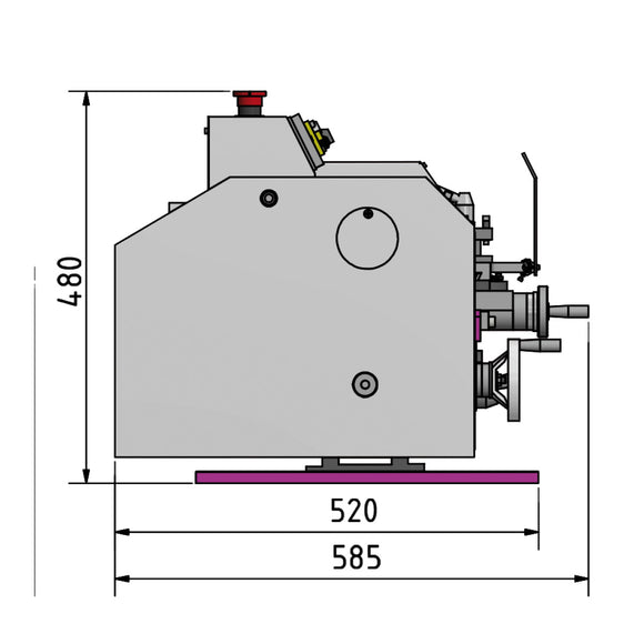 Lathe OPTIturn TU 2304