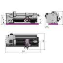 Guide and traction spindle lathes OPTIturn TU 3008-5