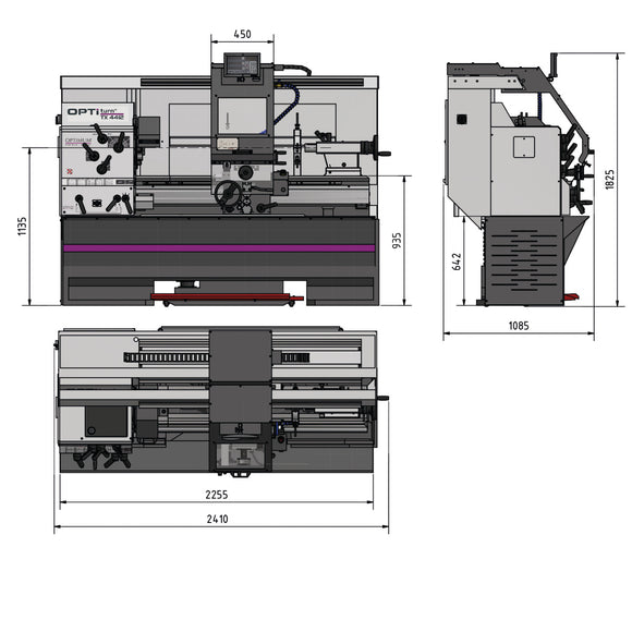 Lathe OPTIturn TX 4414