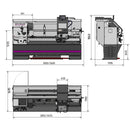 Precision guide and drawbar turning machine OPTIturn TX 6222 - DPA 32-6