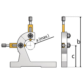 Rotating bezel Ø max. 34 mm for TU 2304 - 0