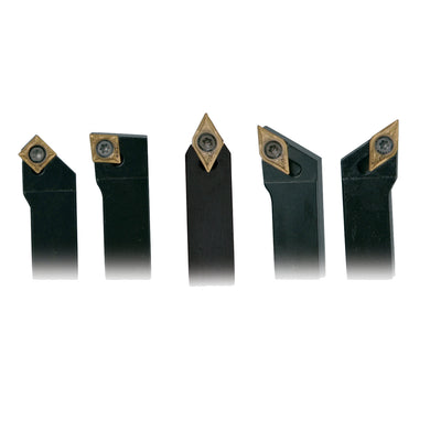 Turning tool set HM 16 mm, 5-part "Made in Germany"