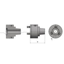 Collet chuck 5C - No. 4-2
