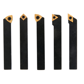 Turning tool set HM 10 mm, 5-part