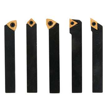 Turning tool set HM 10 mm, 5-part