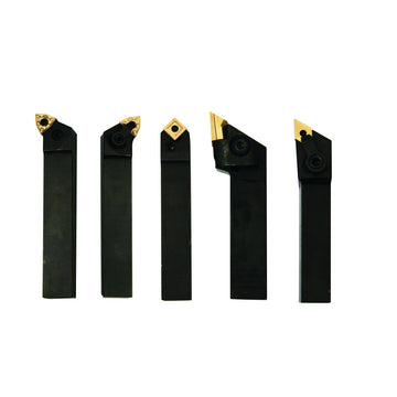 Turning tool set HM 16 mm, 5-part