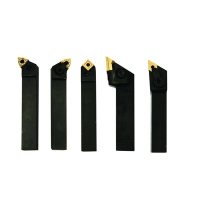 Turning tool set HM 16 mm, 5-part